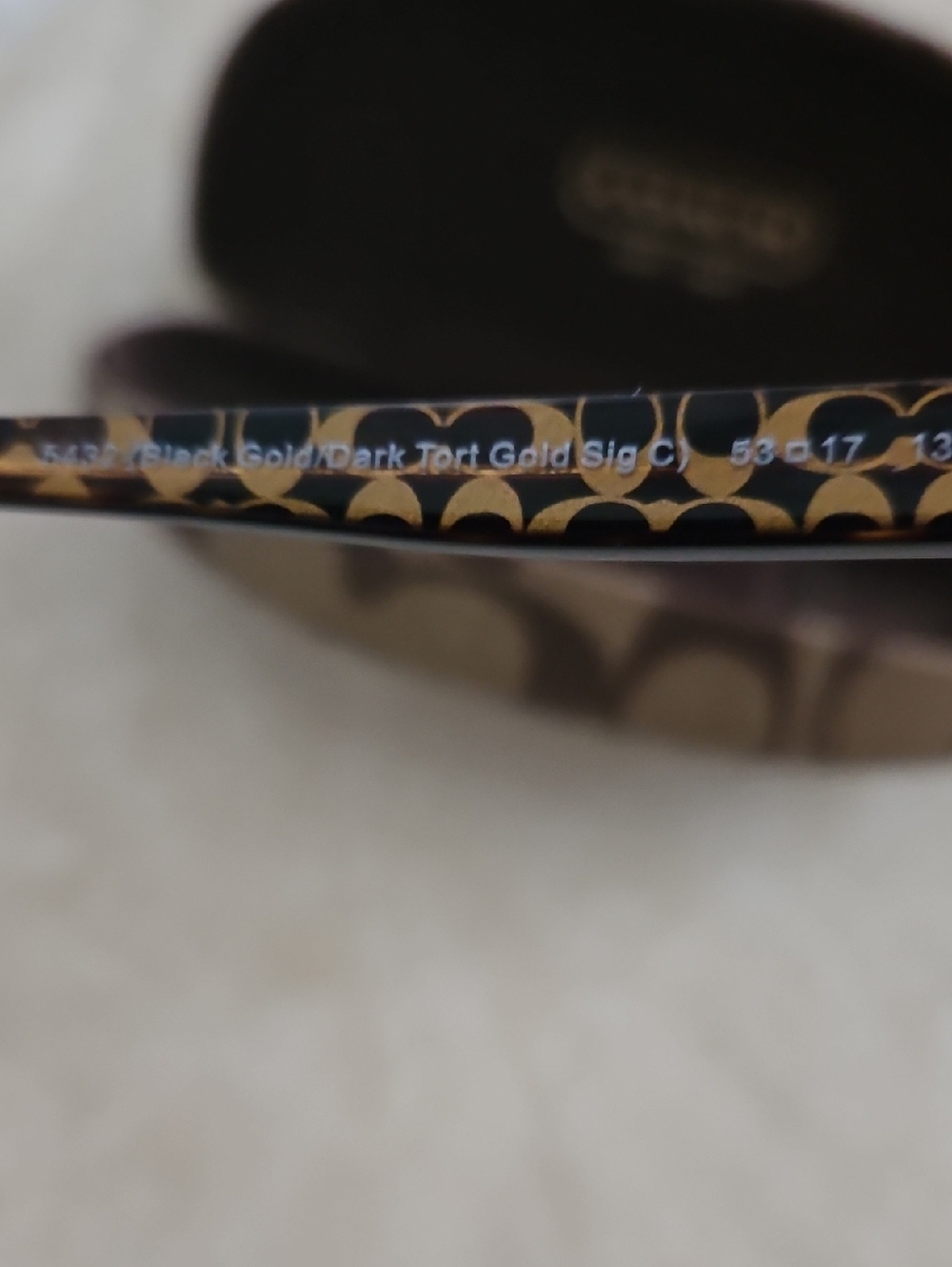 Coach HG6098 Eyeglasses. - Picture 10 of 12